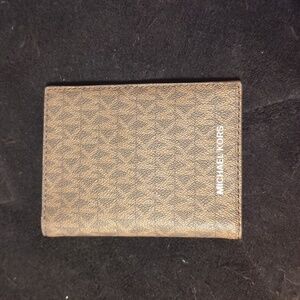 Michael Kors passport wallet